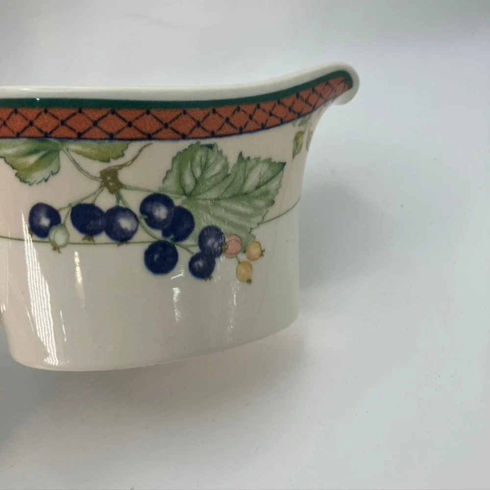 Johnson Brothers Autumn Grove Creamer & Sugar Set Made‎ in England Vintage 90's